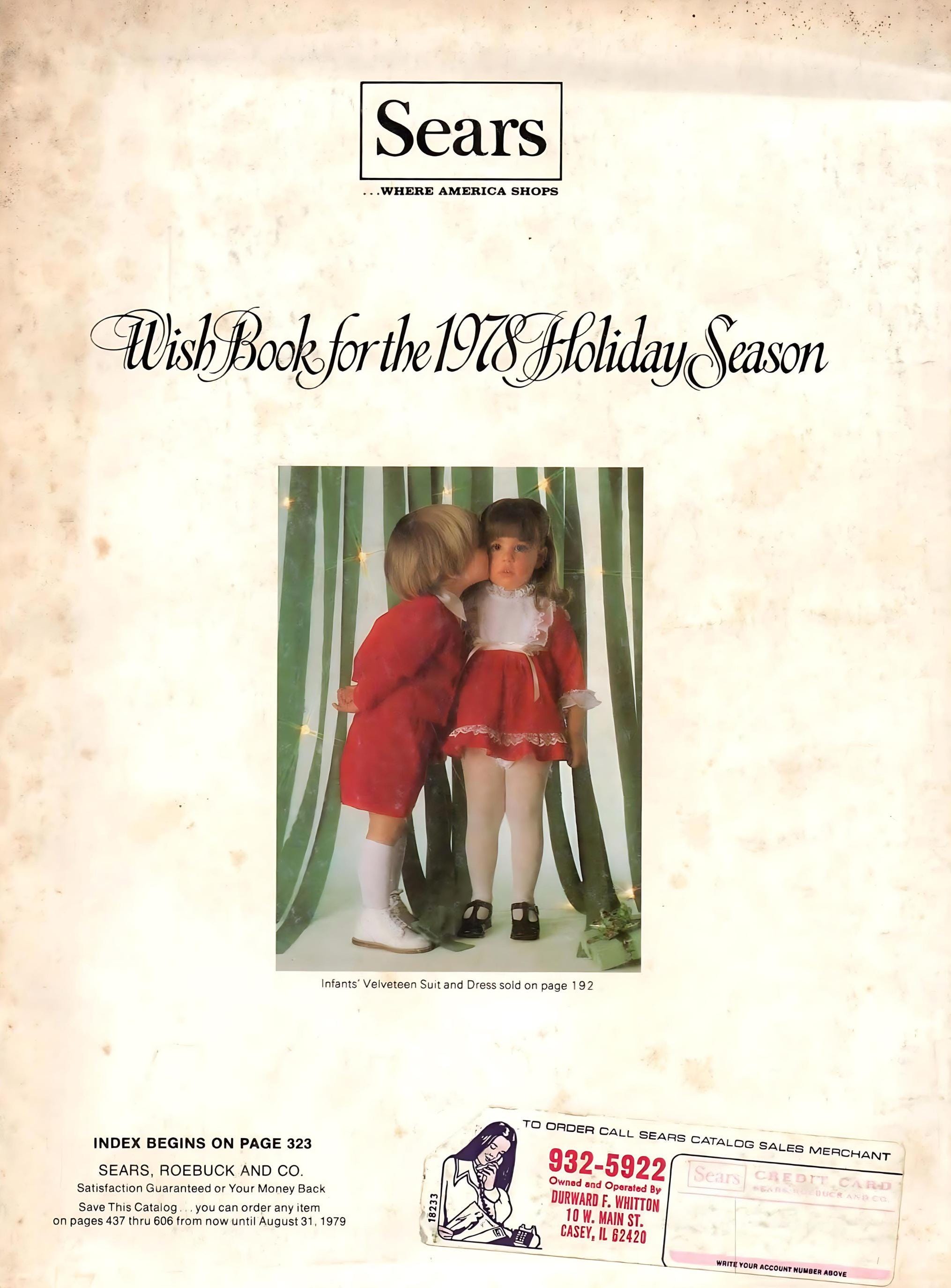 1978 Sears Holiday Season, Sears Wish book 1978, Vintage Sears Catalog – CATMNL