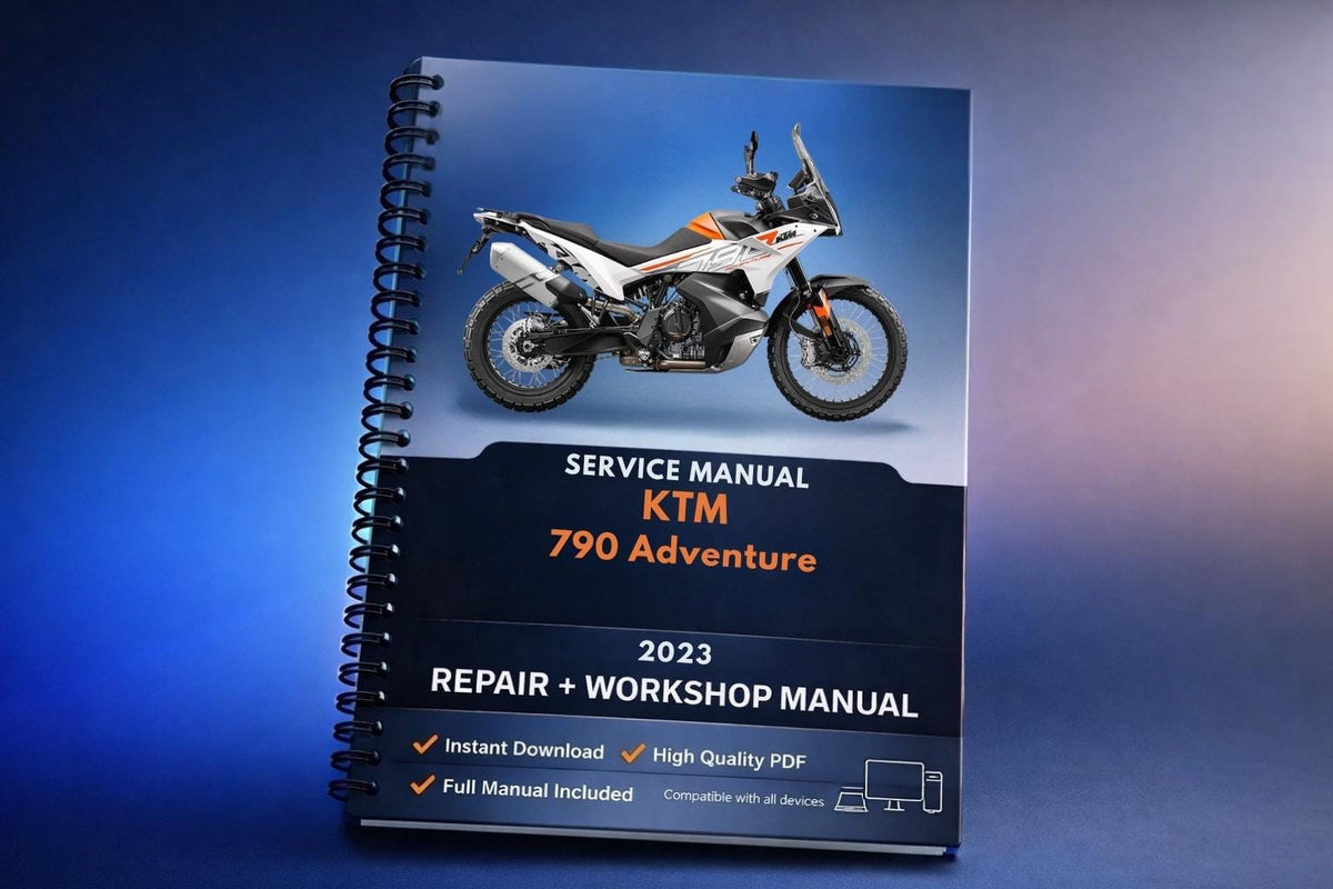 2023 KTM - 790 Adventure - Service Workshop Repair Manual