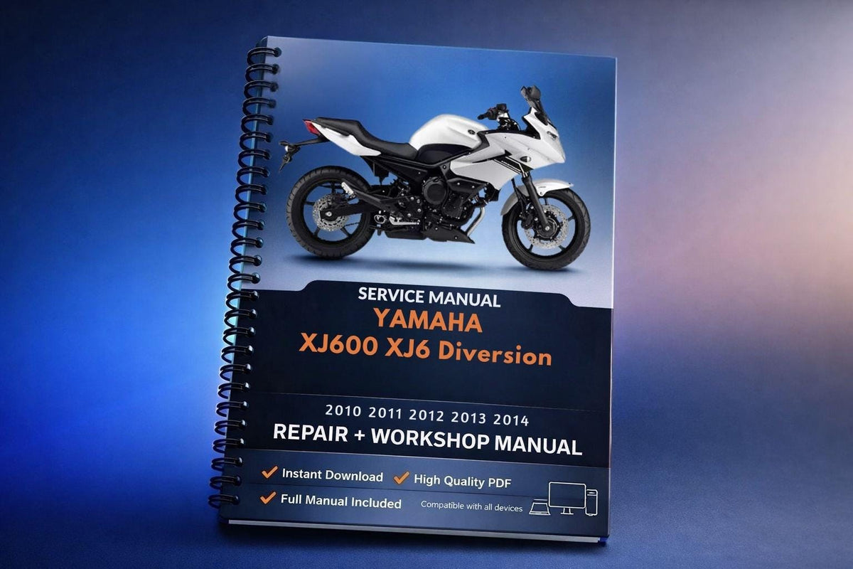 Yamaha XJ600 XJ6 Diversion 2010 2011 2012 2013 2014 Service Manual