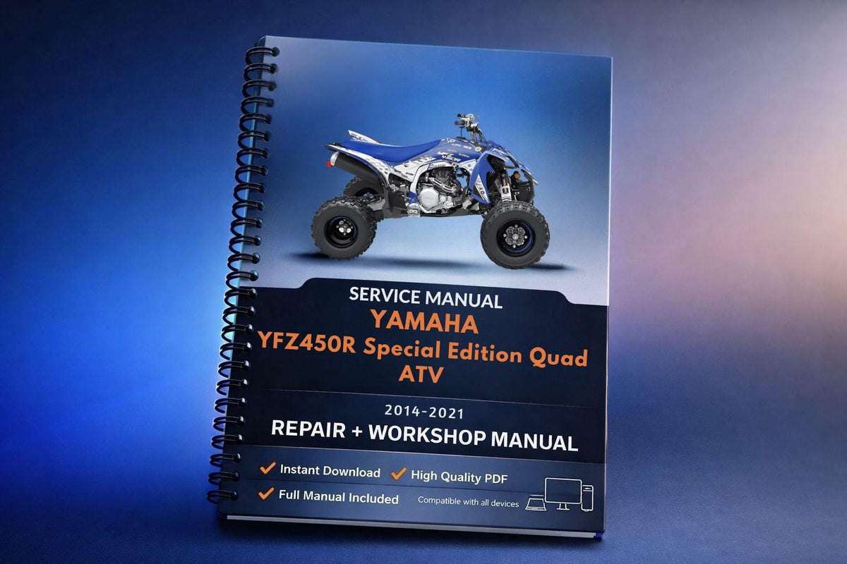 2014-2021 Yamaha YFZ450R Special Edition Quad ATV Service Repair Manual