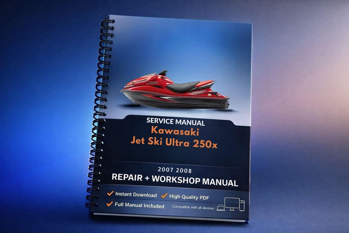 Kawasaki Jet Ski Ultra 250x 2007 2008 Service Repair Manual