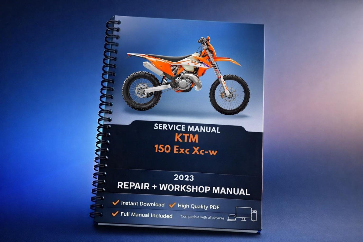 2023 KTM - 150 Exc Xc-w - Service Workshop Repair Manual