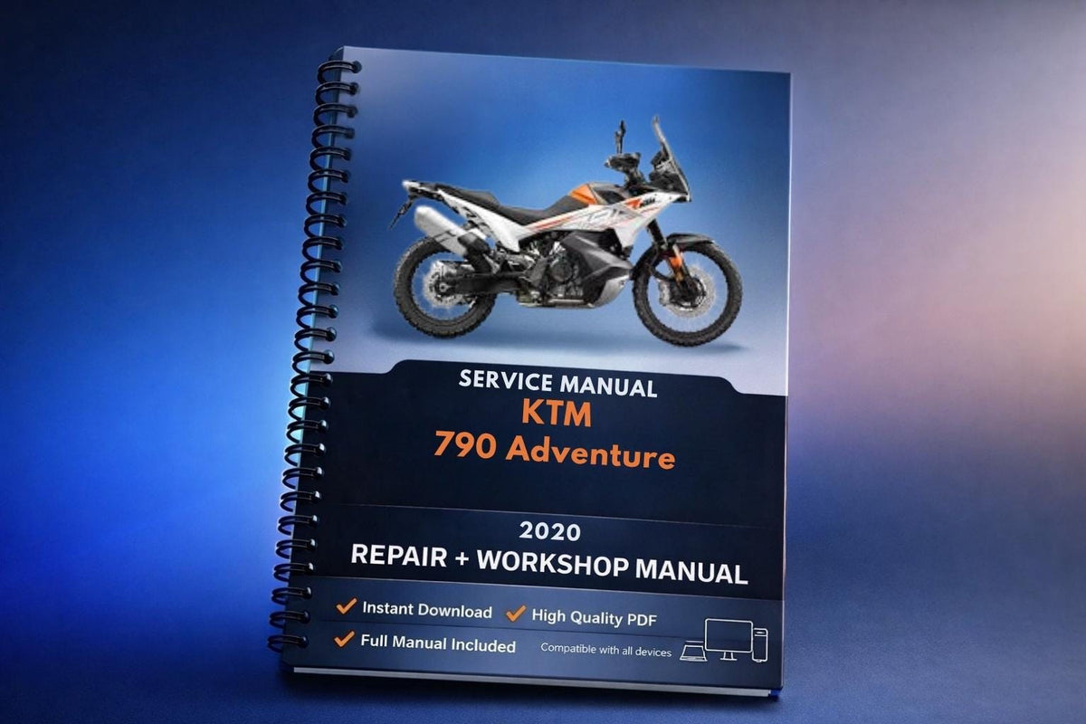2020 KTM - 790 Adventure - Service Workshop Repair Manual