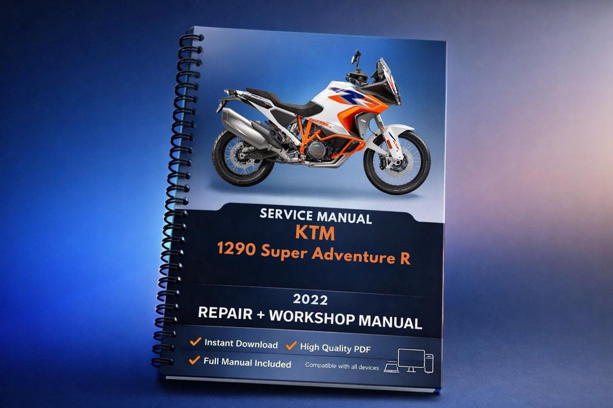 2022 KTM - 1290 Super Adventure R - Service Workshop Repair Manual