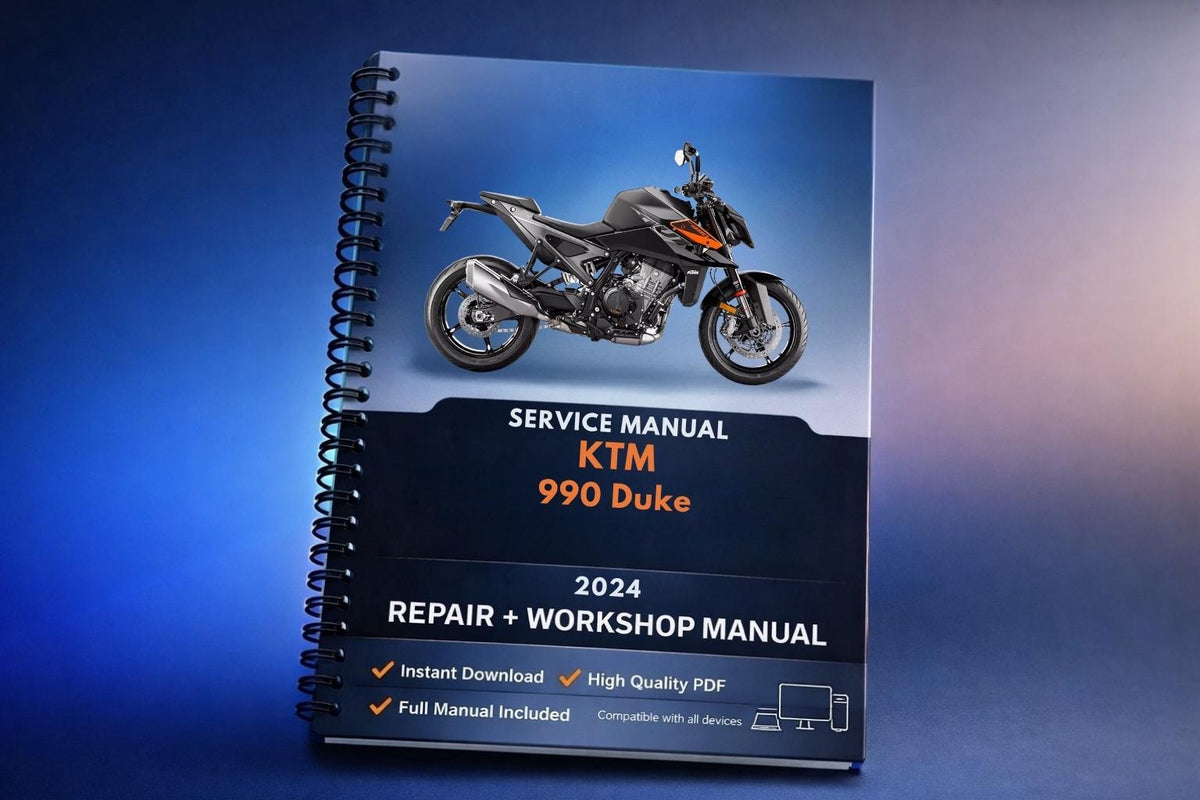 2024 KTM - 990 Duke - Service Workshop Repair Manual