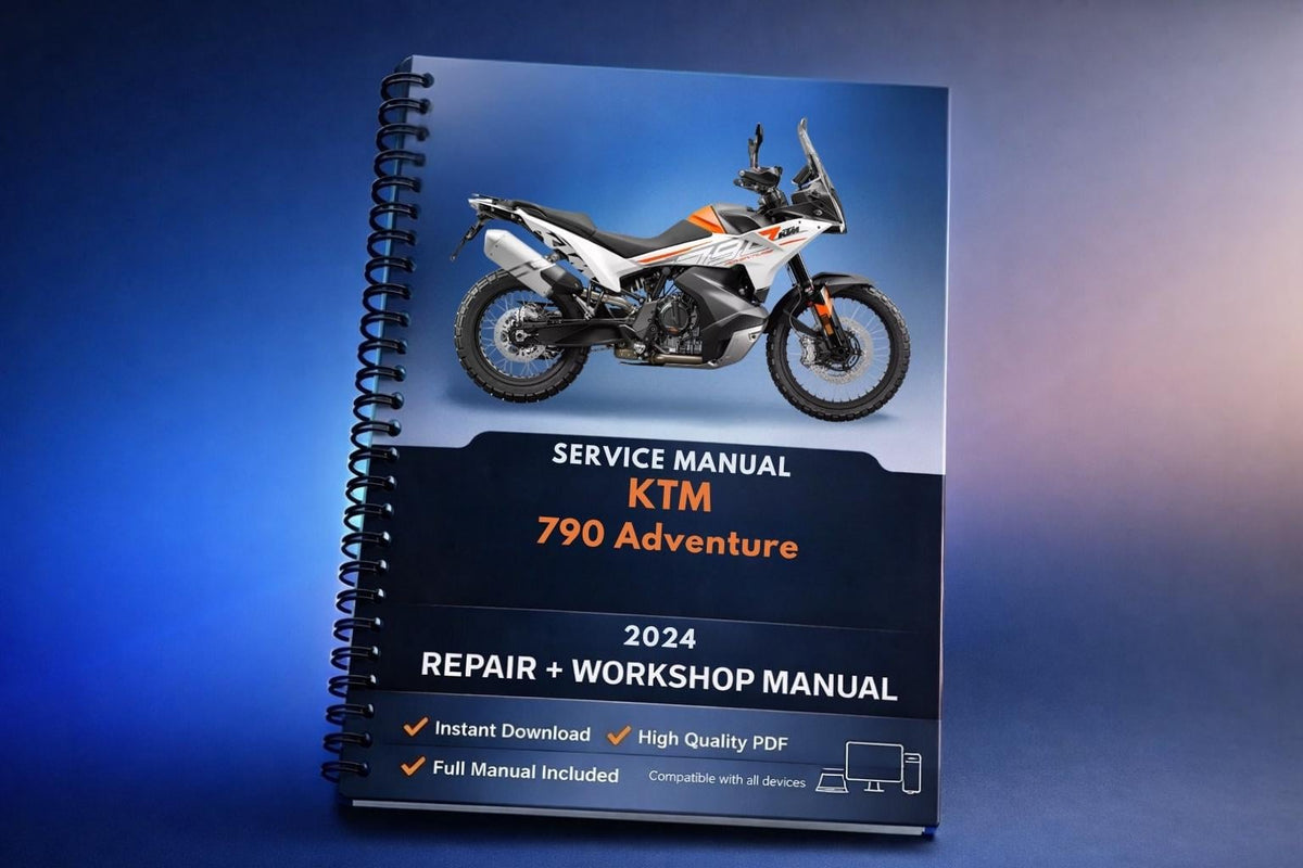 2024 KTM - 790 Adventure - Service Workshop Repair Manual