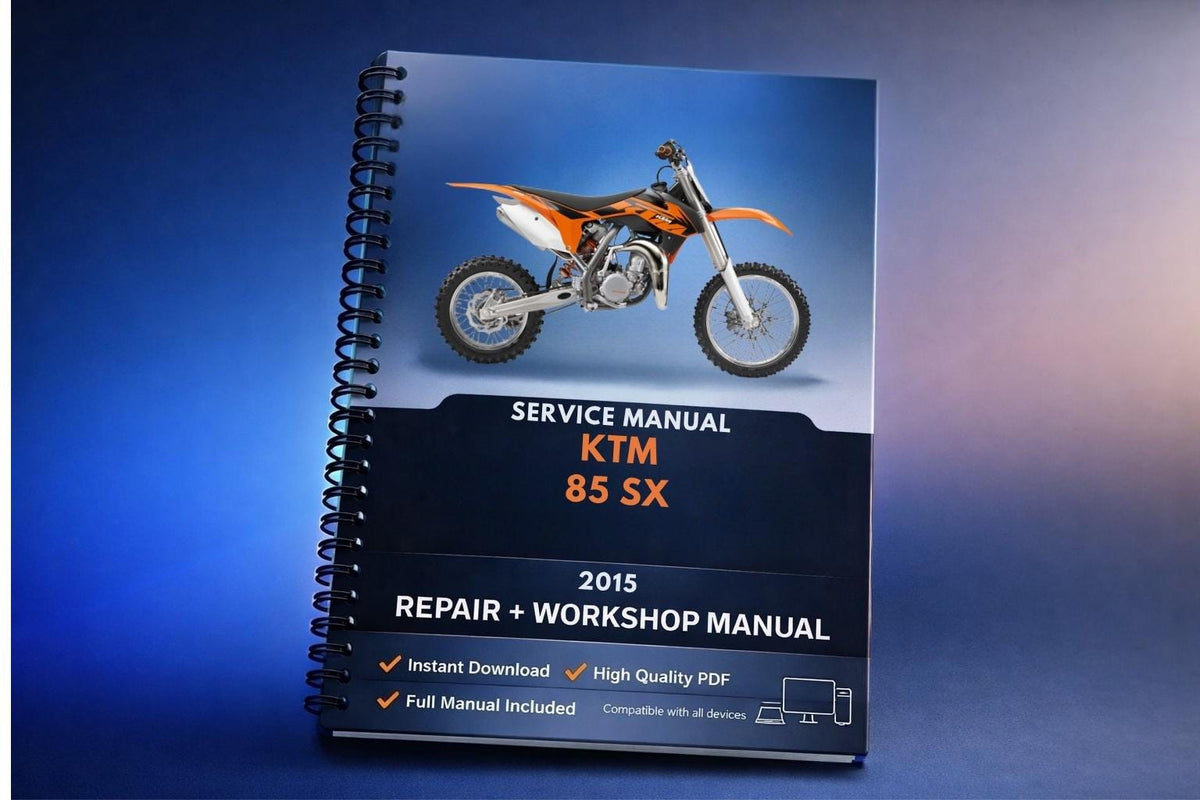 2015 KTM 85 SX Service Repair Manual