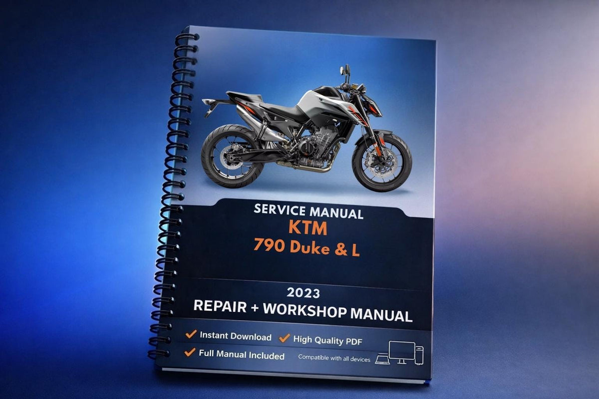 2023 KTM - 790 Duke & L - Service Workshop Repair Manual
