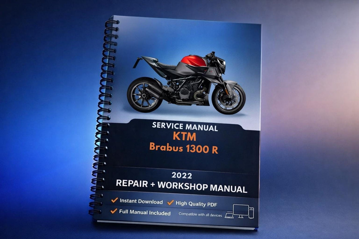 2022 KTM - Brabus 1300 R - Service Workshop Repair Manual