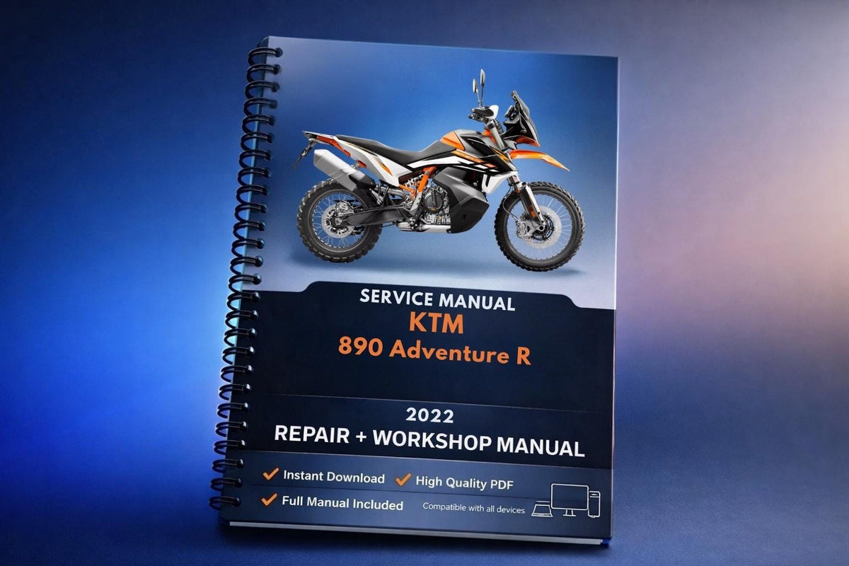 2022 KTM - 890 Adventure  R - Service Workshop Repair Manual