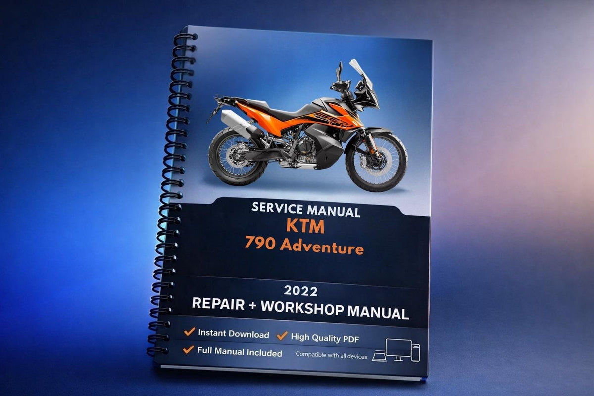 2022 KTM - 790 Adventure - Service Workshop Repair Manual