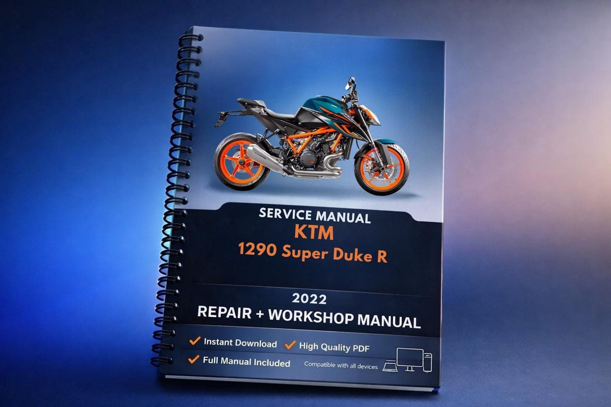 2022 KTM - 1290 Super Duke R - Service Workshop Repair Manual