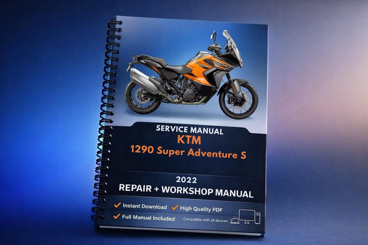 2022 KTM - 1290 Super Adventure S - Service Workshop Repair Manual