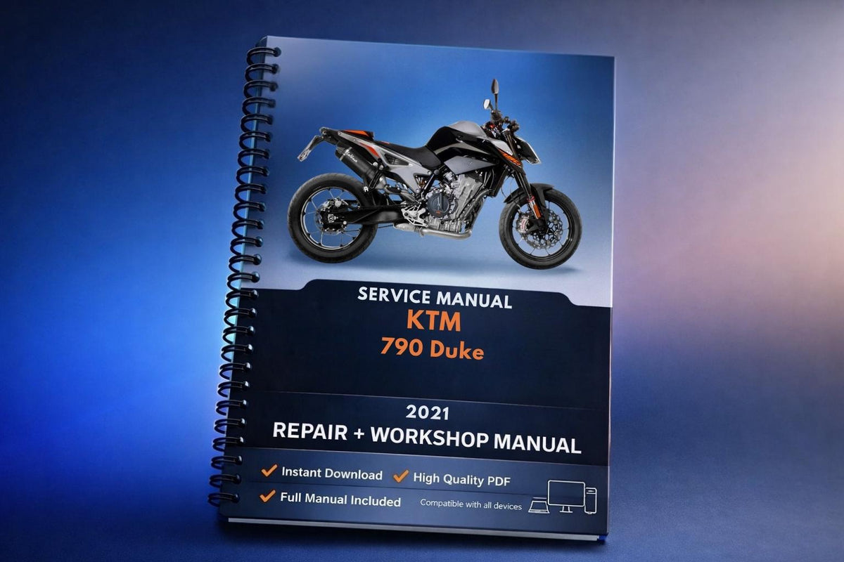 2021 KTM - 790 Duke - Service Workshop Repair Manual