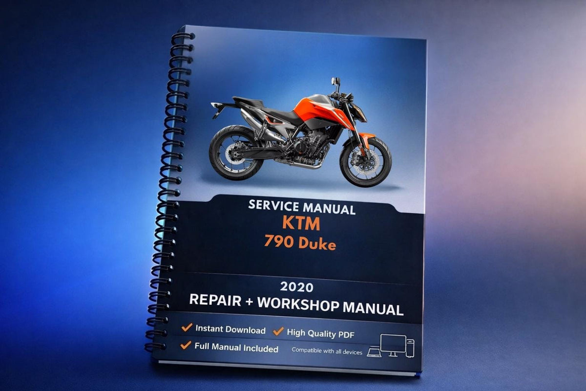 2020 KTM - 790 Duke - Service Workshop Repair Manual