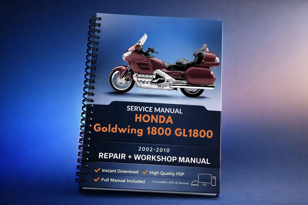 Honda Goldwing 1800 GL1800 2002-2010 Service Manual