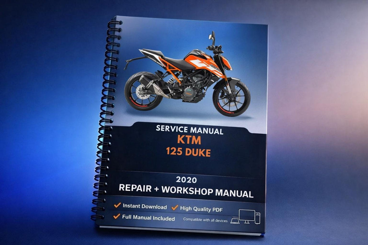 2020 KTM - 125 DUKE - Service Workshop Repair Manual