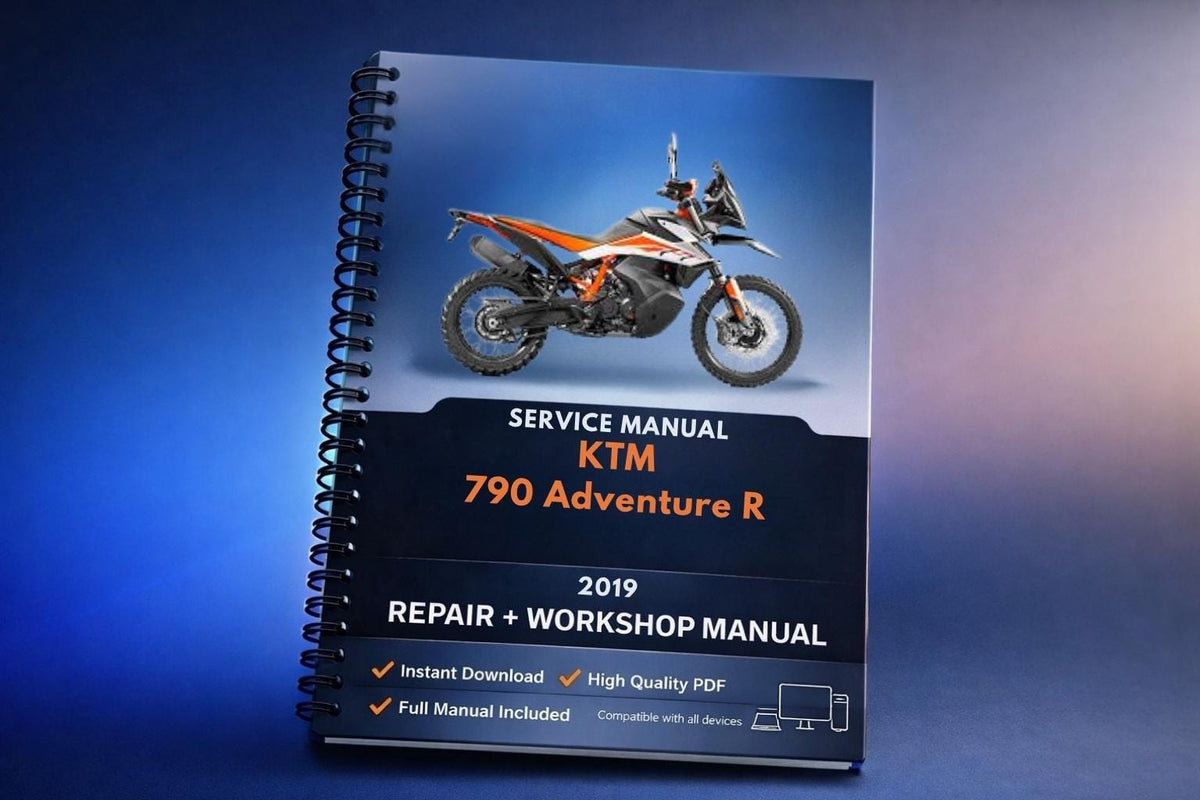 2019 KTM - 790 Adventure R - Service Workshop Repair Manual