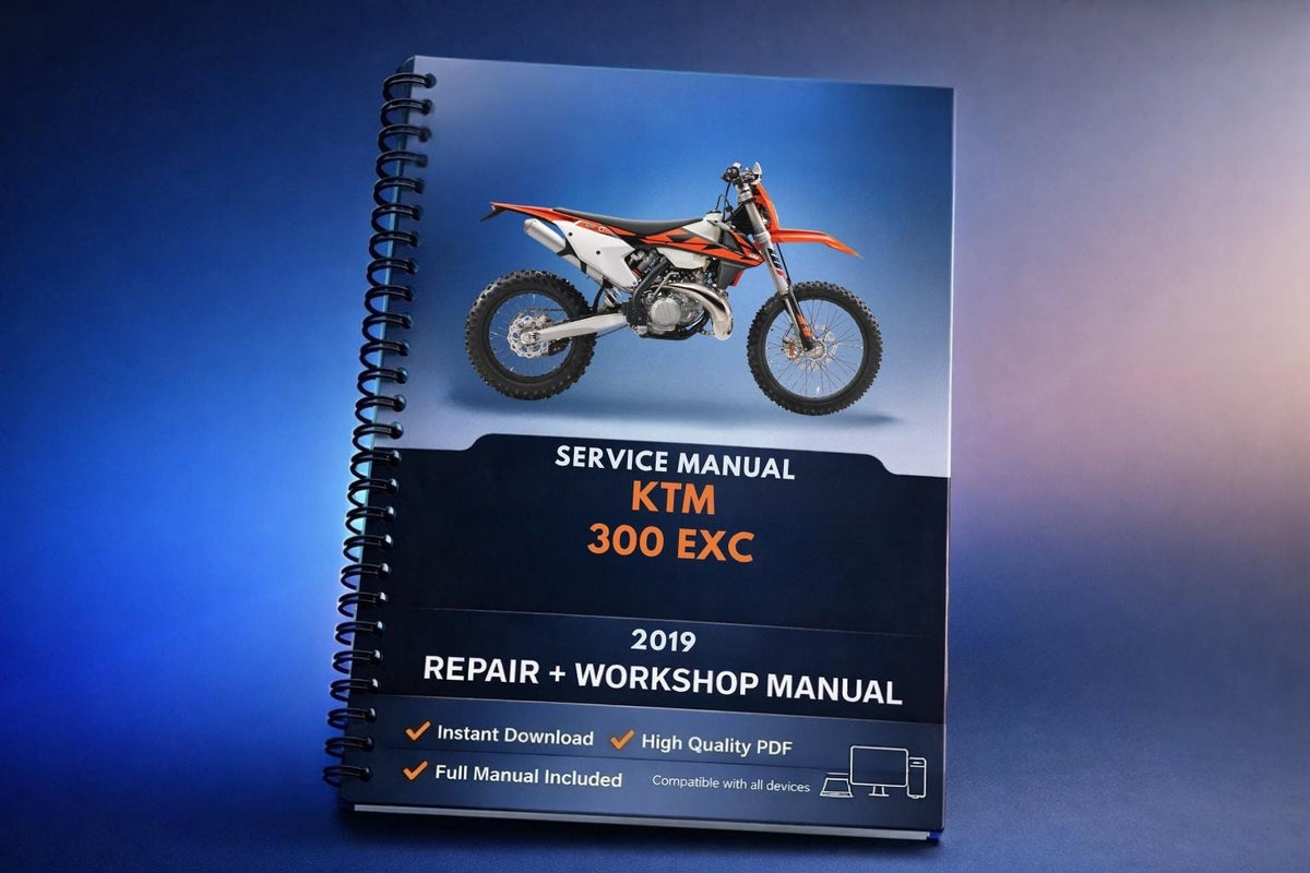 2019 KTM - 300 EXC - Service Workshop Repair Manual