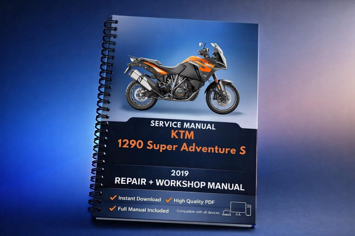2019 KTM - 1290 Super Adventure S - Service Workshop Repair Manual