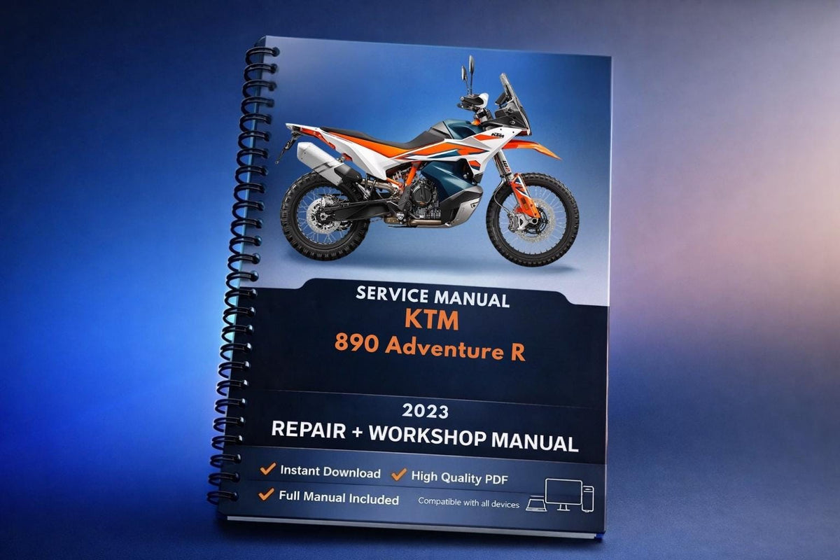 2023 KTM - 890 Adventure R - Service Workshop Repair Manual