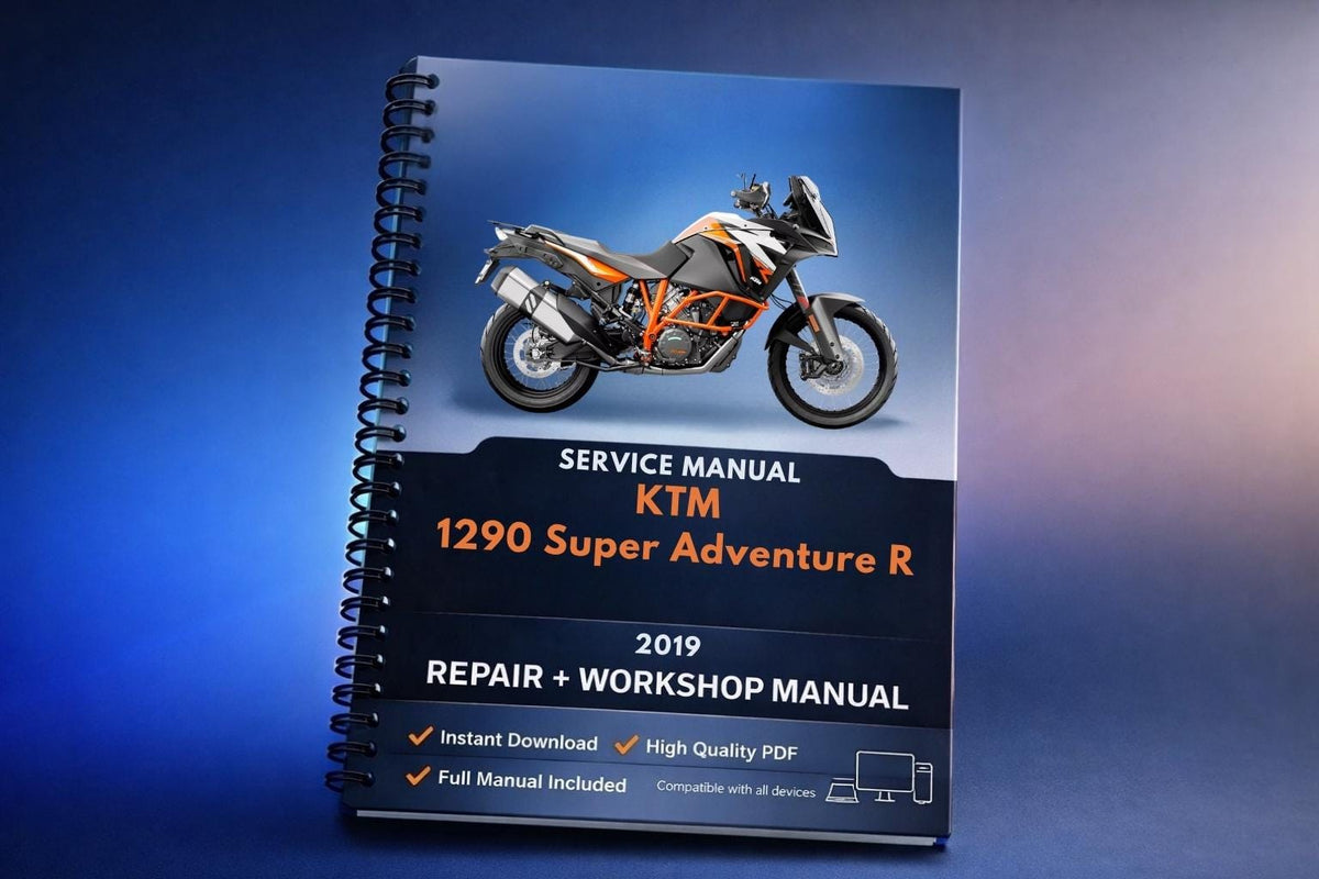 2019 KTM - 1290 Super Adventure R - Service Workshop Repair Manual