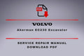 Volvo Akerman EC230 Excavator Service Repair Workshop Manual and Parts Catalog
