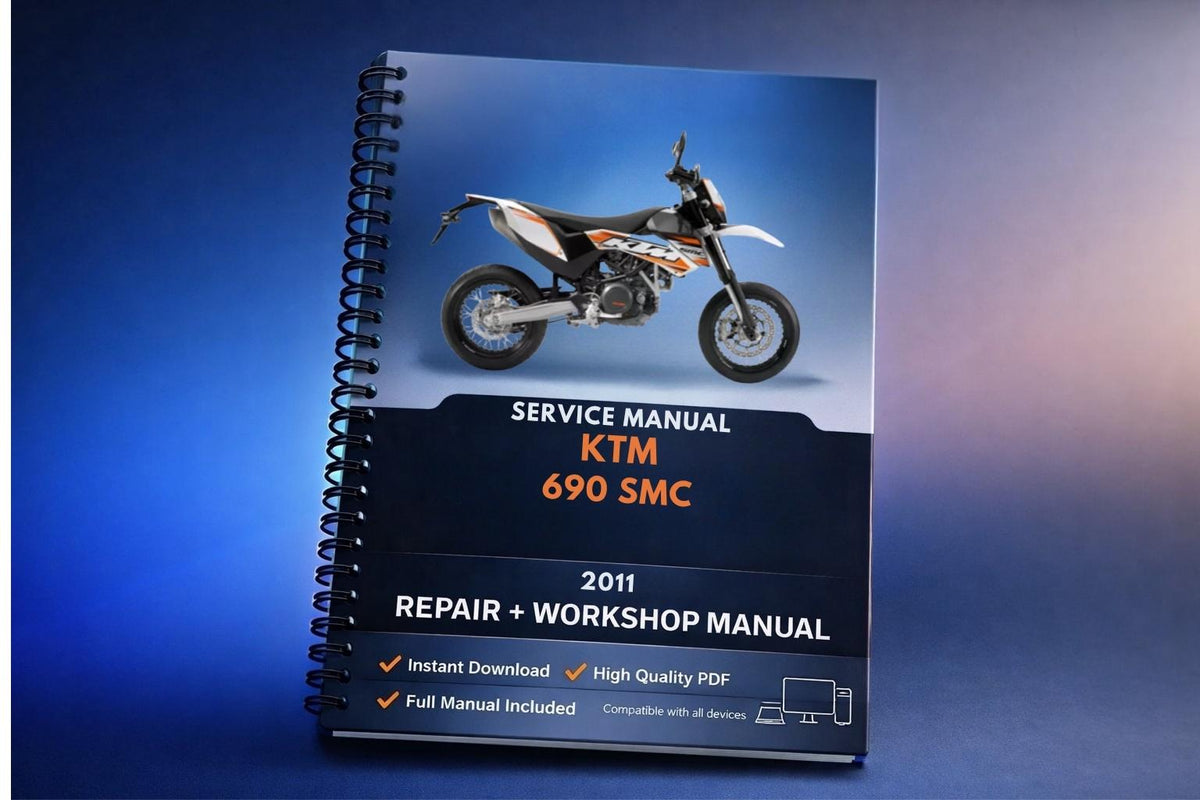 2011 KTM - 690 SMC Eu Aus Uk - Service Workshop Repair Manual