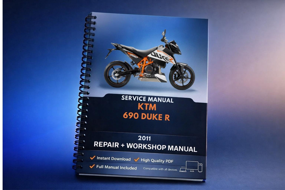 2011 KTM - 690 DUKE R - Service Workshop Repair Manual
