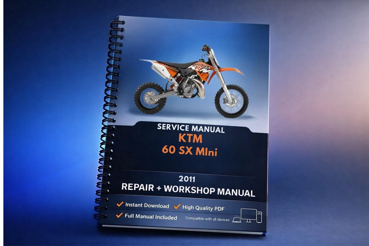 2011 KTM - 65 SX - Service Workshop Repair Manual