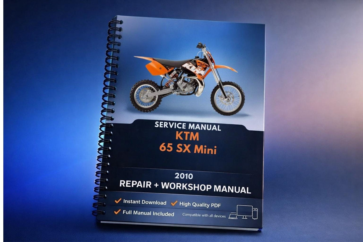 2010 KTM - 65 SX - Workshop Service Repair Manuals