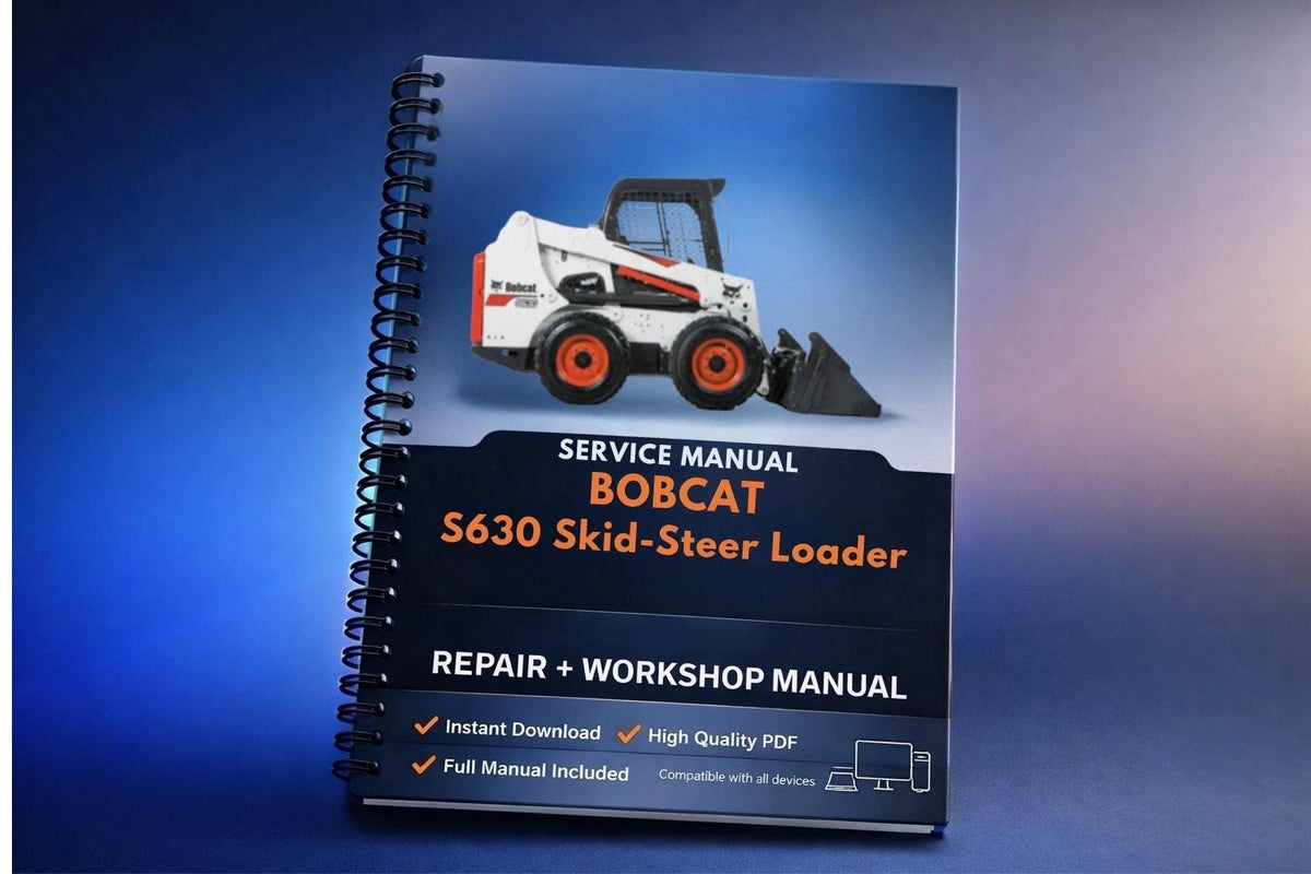 Bobcat S630 Skid-Steer Loader Service Manual