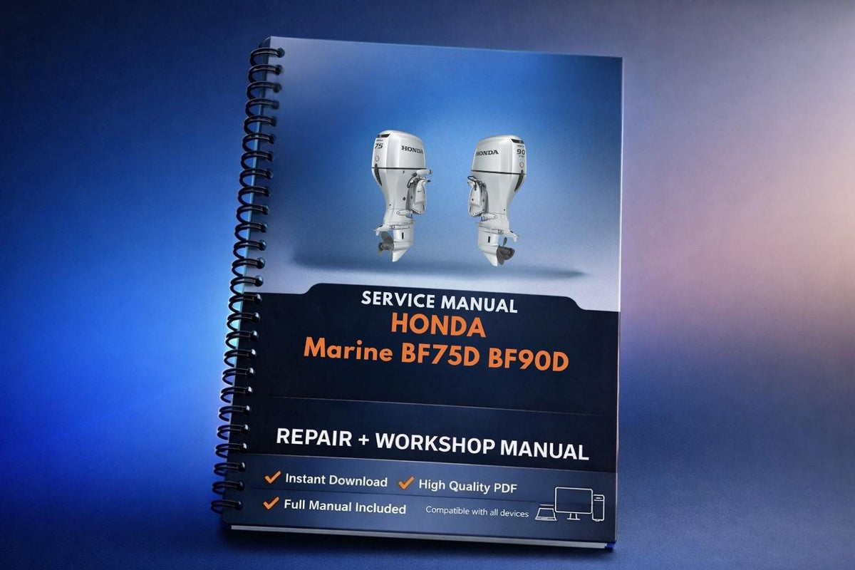 Honda Marine BF75D BF90D Repair manual