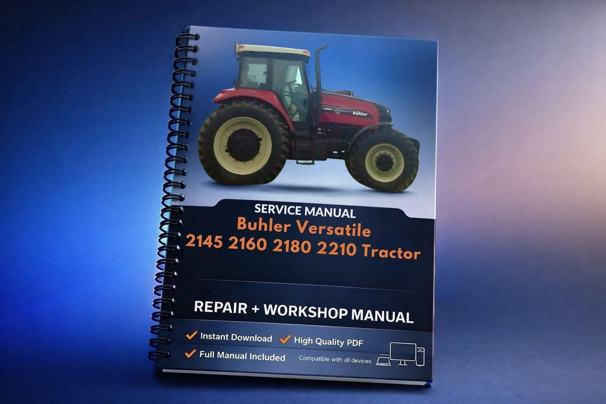 Buhler Versatile 2145 2160 2180 2210 Tractor Service Repair Manual