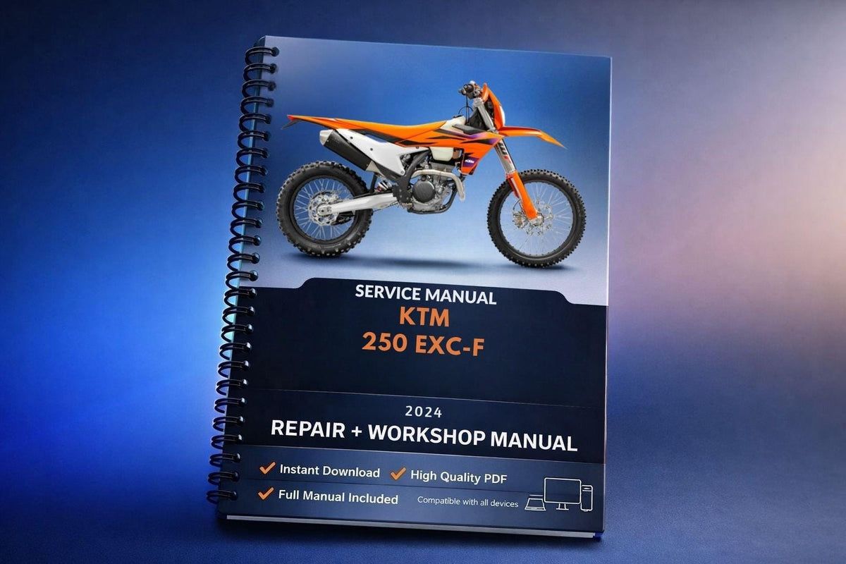 2024 KTM 250 EXC-F Repair Manual