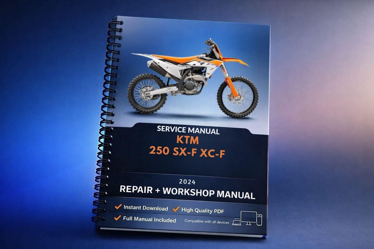2024 KTM 250 SX-F XC-F Repair manual