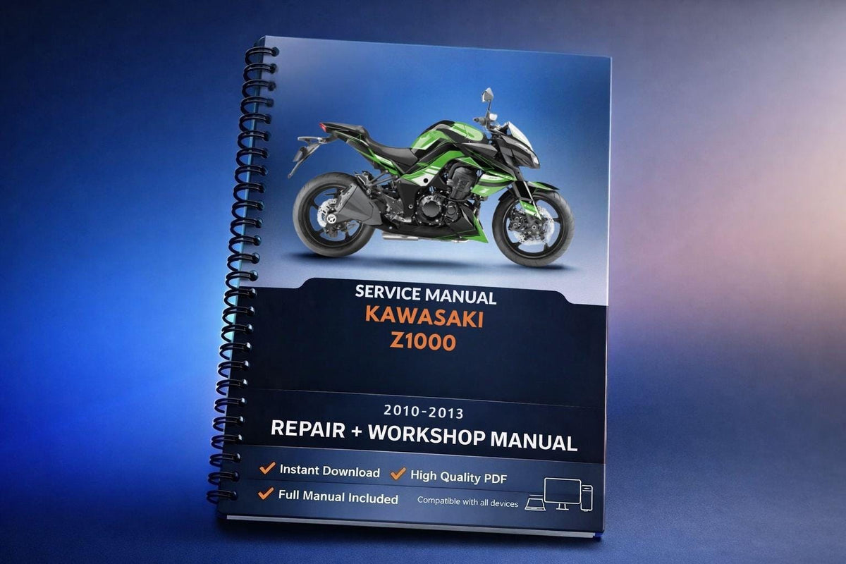 Kawasaki Z1000 Service Repair Manual 2010 2011 2012 2013