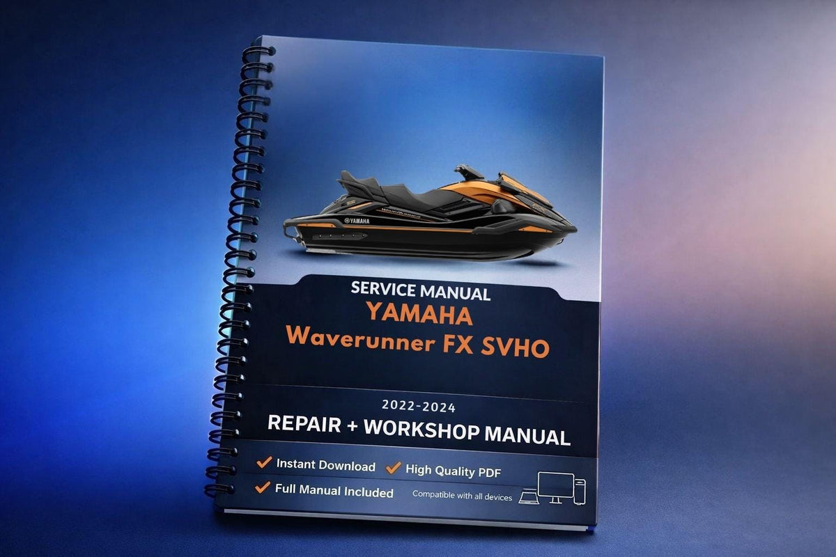 Yamaha 2022 2023 2024 Waverunner FX SVHO Service Manual