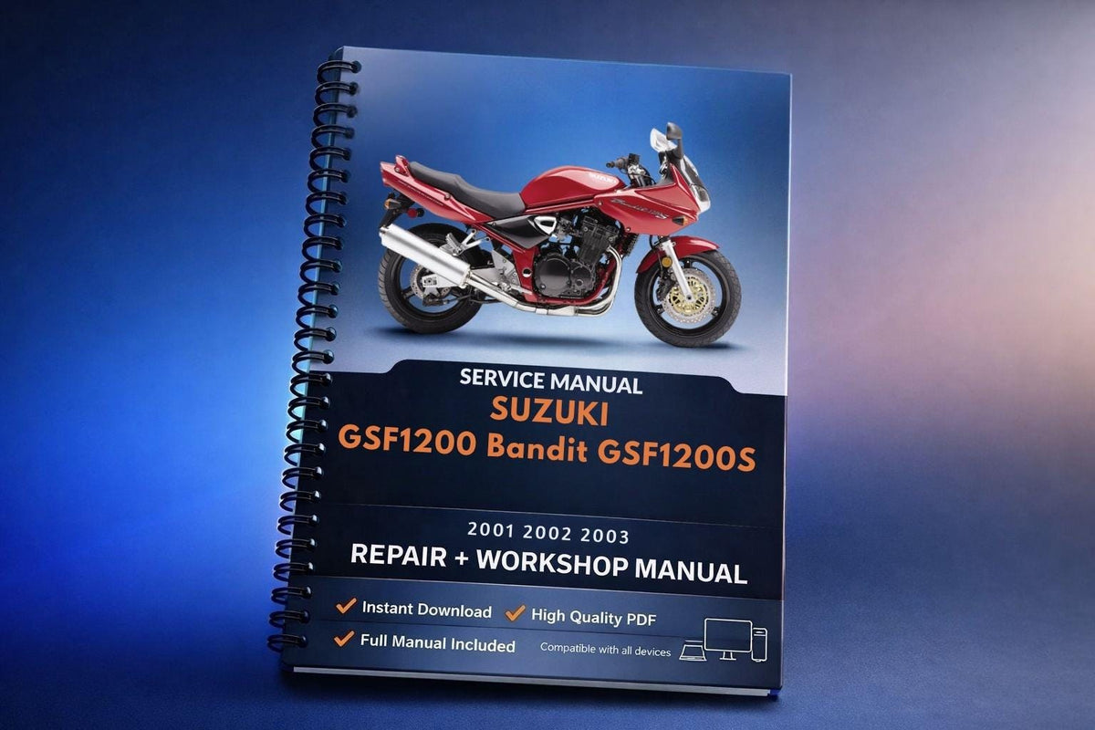 Suzuki GSF1200 Bandit GSF1200S 2001 2002 2003 Service Manual