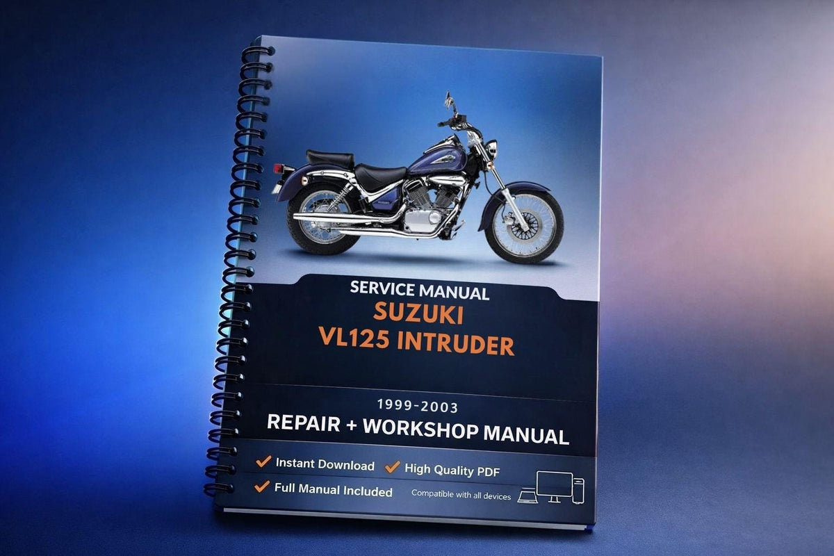 Suzuki VL125 INTRUDER Service Manual 1999 - 2003