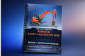Kubota KX057-4 EXCAVATOR WSM Service Repair Workshop Manual
