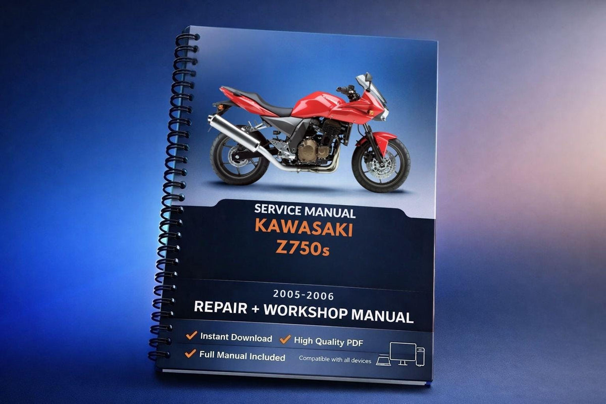 Kawasaki Z750s Service Manual 2005 2006