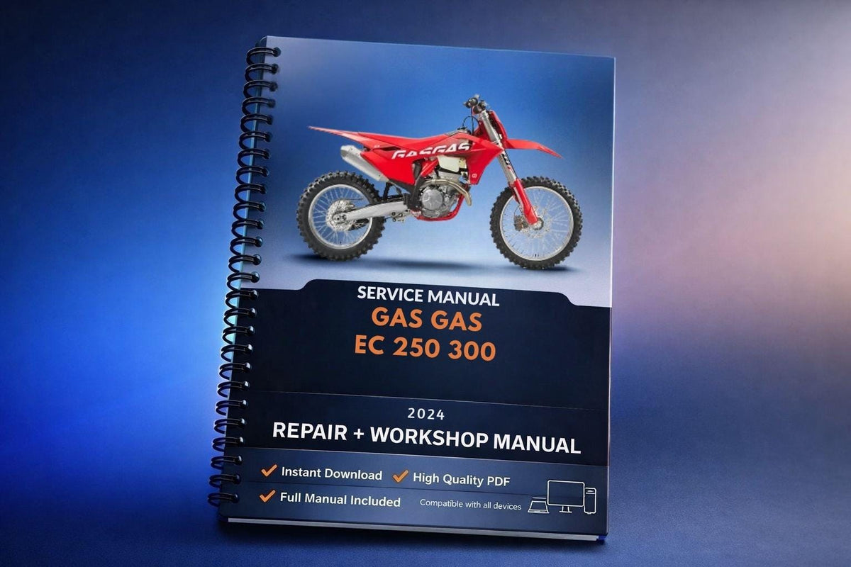 2024 Gas Gas EC 250 300 Repair Manual