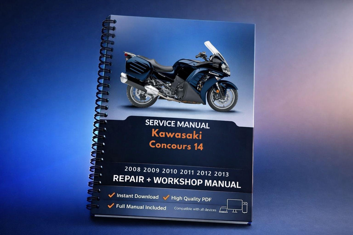 Kawasaki Concours 14 / 2008 2009 2010 2011 2012 2013 Service Repair Shop Manual
