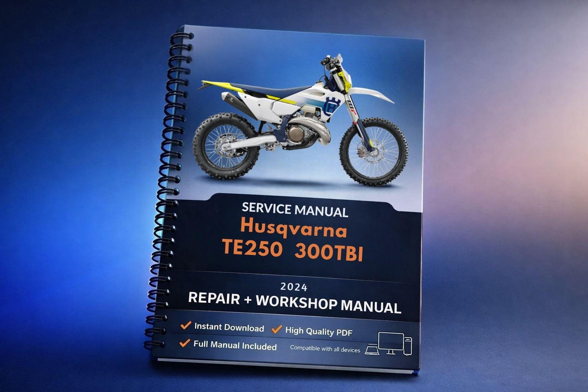 2024 Husqvarna TE250  300TBI Repair Manual