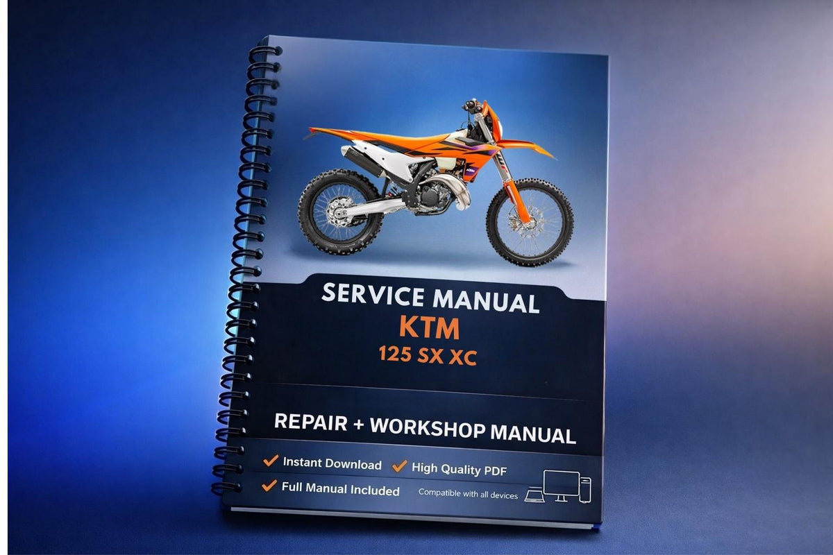 2024 KTM 125 SX XC Repair Manual
