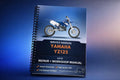 YAMAHA YZ125 2018 Workshop Repair Service Manual