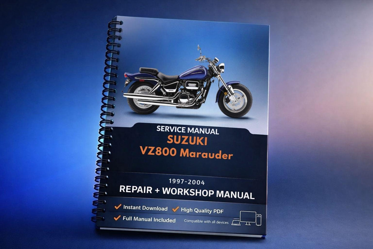 Suzuki VZ800 Marauder 1997-2004 Service Manual