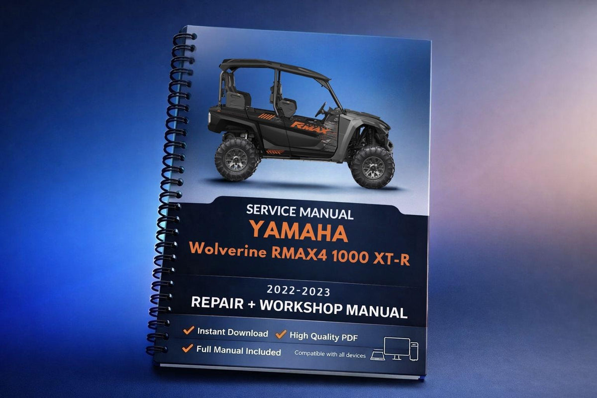 Yamaha 2022 - 2023 Wolverine RMAX4 1000 XT-R Service Manual