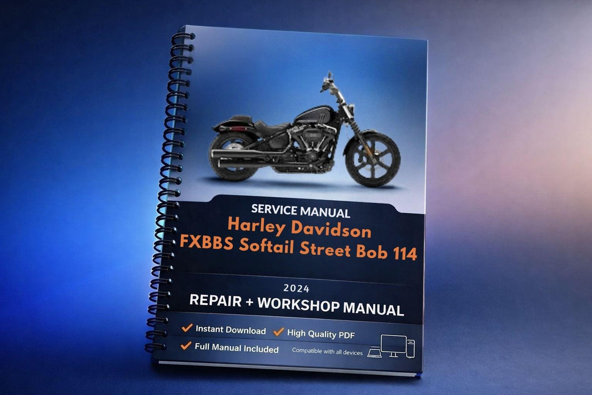 2024 Harley Davidson FXBBS Softail Street Bob 114 Service Manual